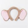 Plush Elephant Cartoon Headband for Kids Hairpieces Headwear Soft Hair Accessory for Makeup and Skincare
