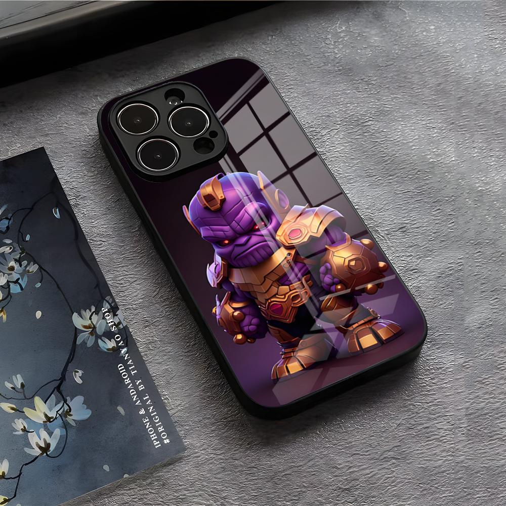 Baby Marvel Venom Groot Funda Phone Case For IPhone 17 Air 16 E Pro Max 15 14 13 Mini 12 Pro 11 Max Plus Black Glass Cover
