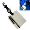 Durability Dives Board with Compasses and Rotating Clip for Effortlessly Underwater Communication and Safety