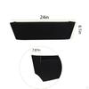 4 Pieces Felt Trough Planter Liner Flower Basket Breathable Hanging Plant for Gardening
