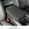 For Jetour Traveler T2  2024 2025 Car Silicone Protective Central Control Panel Armrest Cover Wireless Charging Grooves Pad