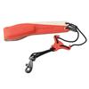 Saxophone Double Shoulder Brown Cowhide Neck Strap for Students, Adults, and Children