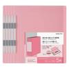 KOKUYO Flat File A4 PP Material Glassle Light Pink 5-Pack