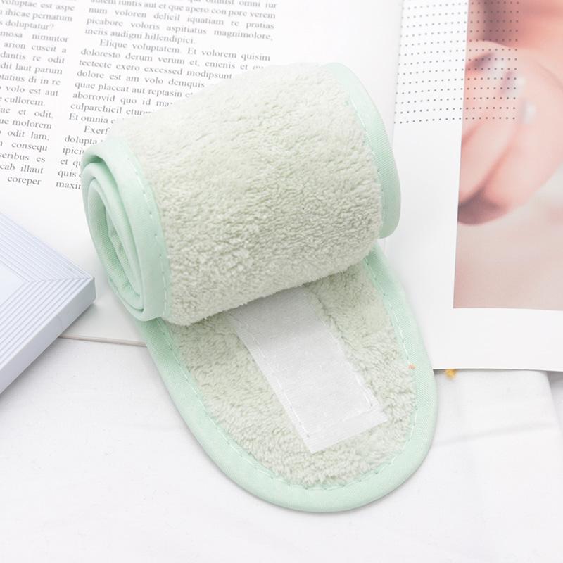 

Жіноча регульована SPA пов язка на голову для обличчя, м яка махрова, аксесуари для волосся, пов язки для дівчат для вмивання обличчя, ванни, макіяжу, стрічка для волосся м ятний