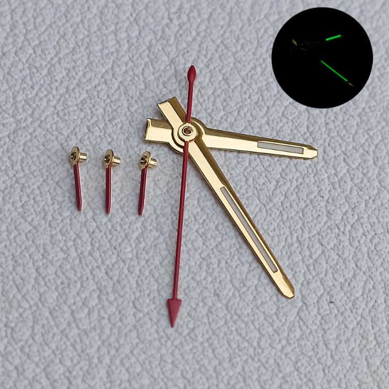 

Vk63 Watch Hands Replacement Parts Green Luminous Quartz Movement Hands Watches Pointers Fit For Vk63A Movement A5