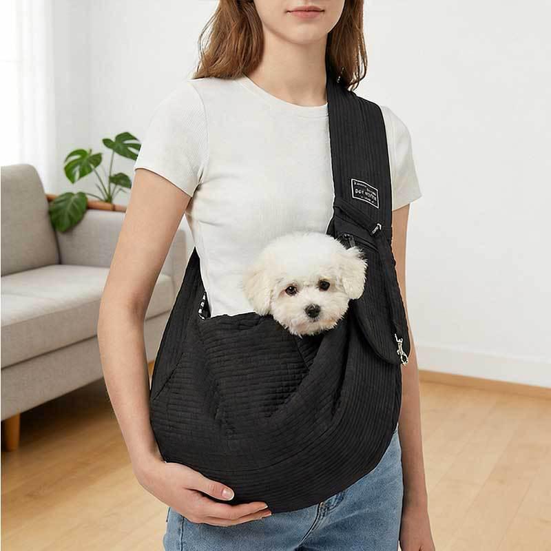 Portable Large Capacity Crossbody Pet Carrier for Cats and Dogs