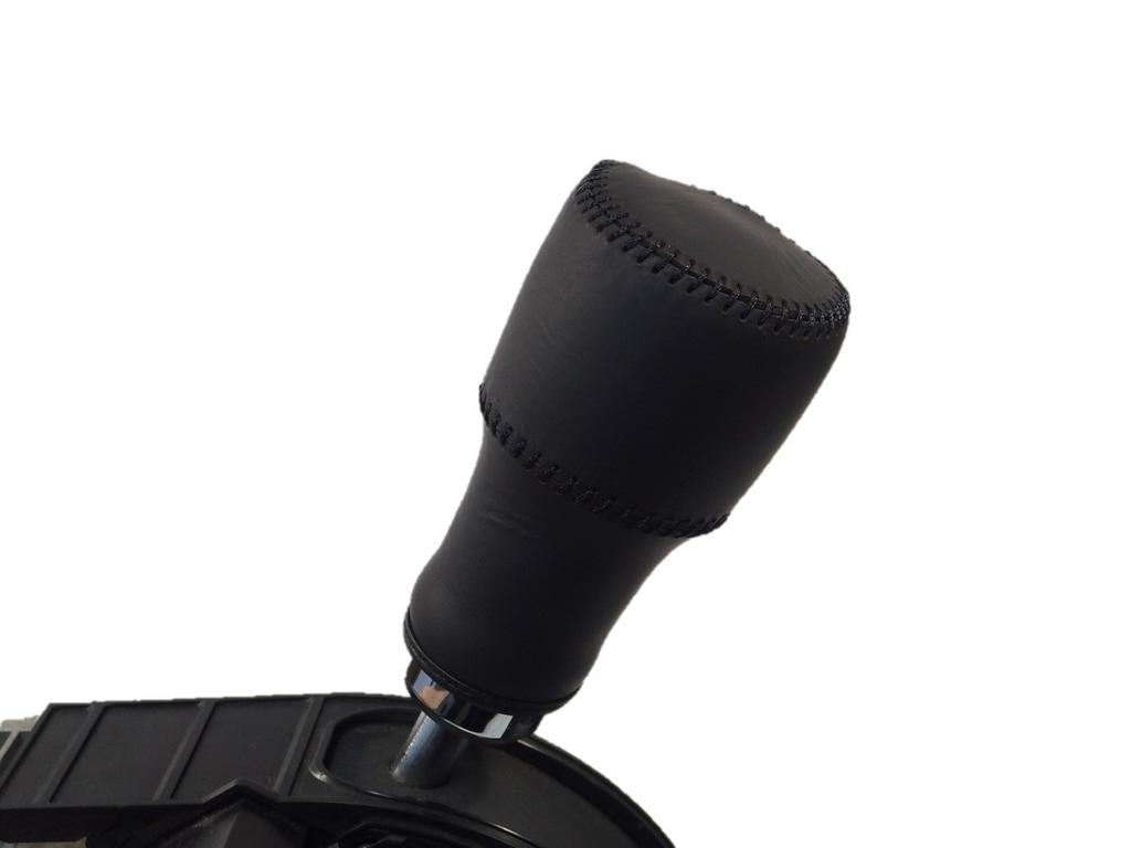 TricoloreExchange Tricolore EX DIY Shift Knob Leather Wrap Kit for Delica Leather with Black D5 (Black Stitching) (3M-29) (1BK3M29B1B1B)