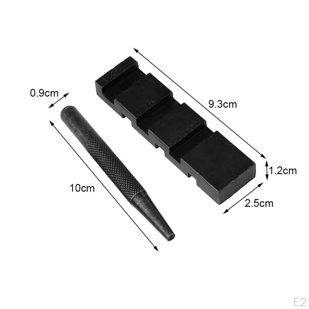 Chain Punches and Bracket Break Rivet Tool Kit for Open