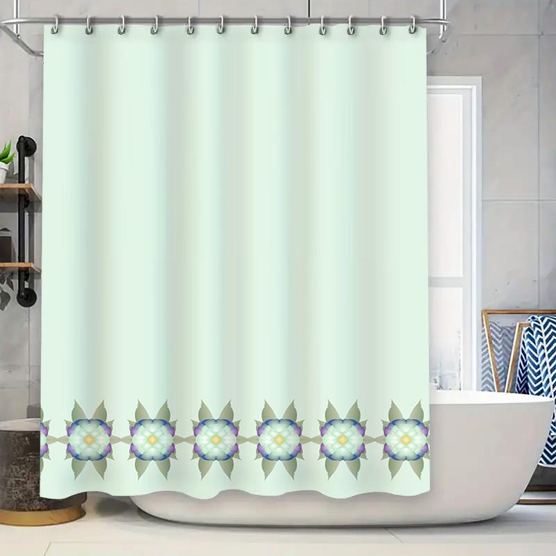 

Playful Pets Shower Curtain Funny Cat And Dog Design In Pastel Colors For Bathrooms Decor W60H190(CM)-1 Pcs