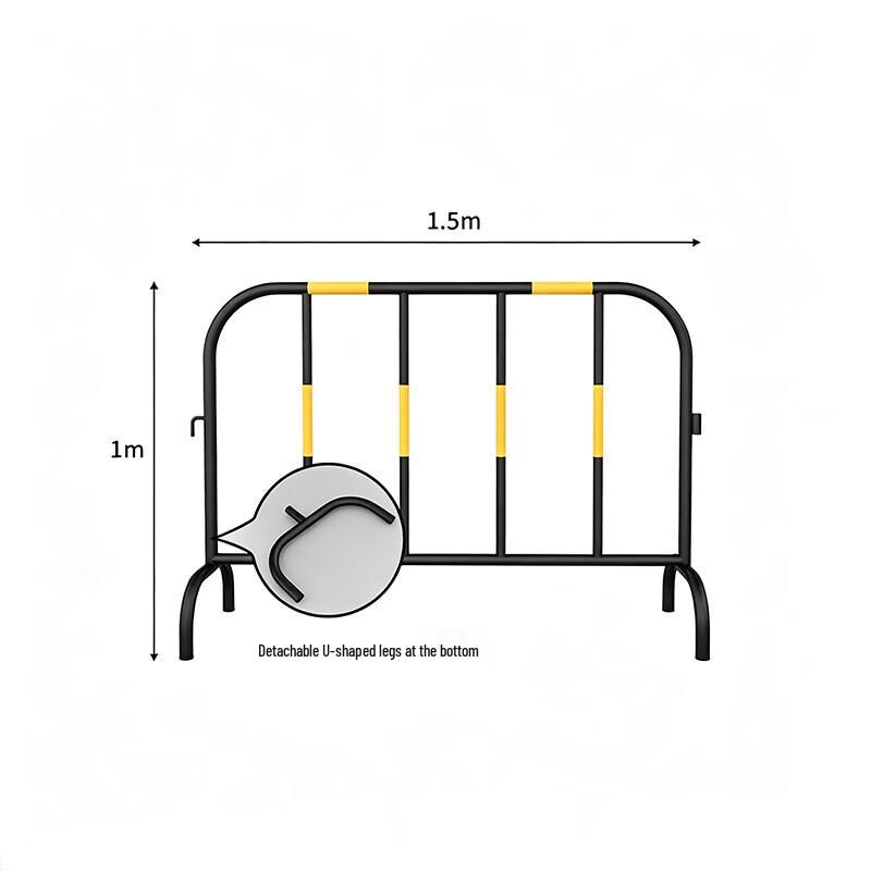 Bokaaihui Stainless Steel Mobile Construction Barrier
