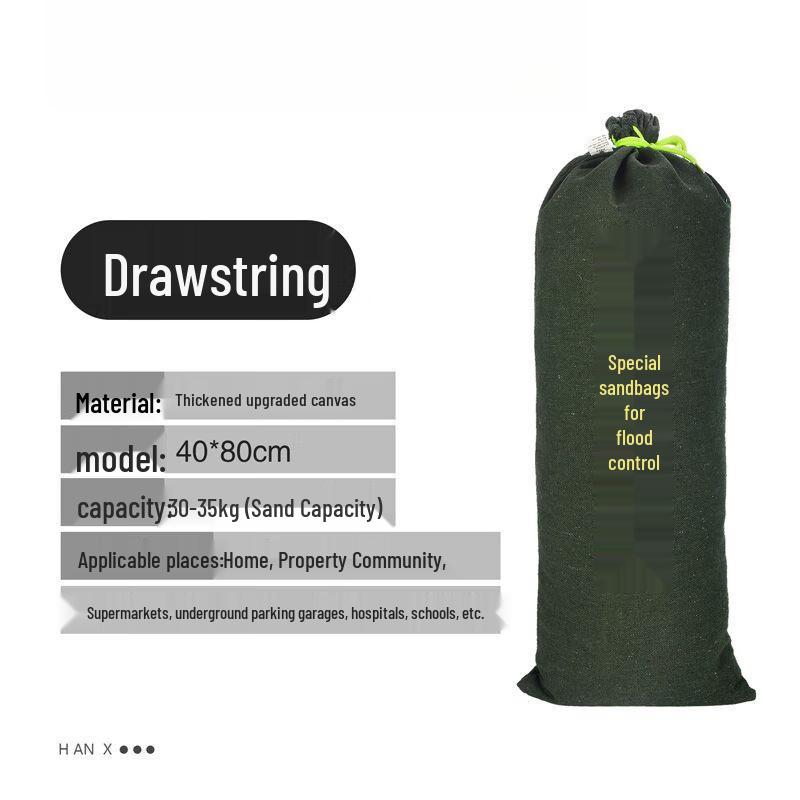 Heavy-Duty Waterproof Canvas Flood Sandbag