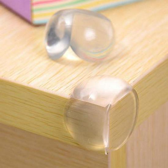

Childproof Round Corner Protectors for Furniture & Cabinets