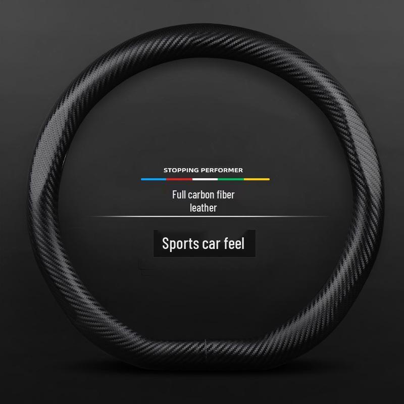 Ultra-Thin Alcantara Steering Wheel Cover for Nezha Cars: U, S, V Models