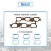 Pack of 1 for Buick Cylinder Intake Manifold Upper Lower Gasket Set 12673301