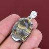 Schalenblende Pendant Handmade Gemstone Pendant 925 Sterling Silver Pendant Schalenblende Dainty Jewelry Brand New Pendant Anniversary Gifts
