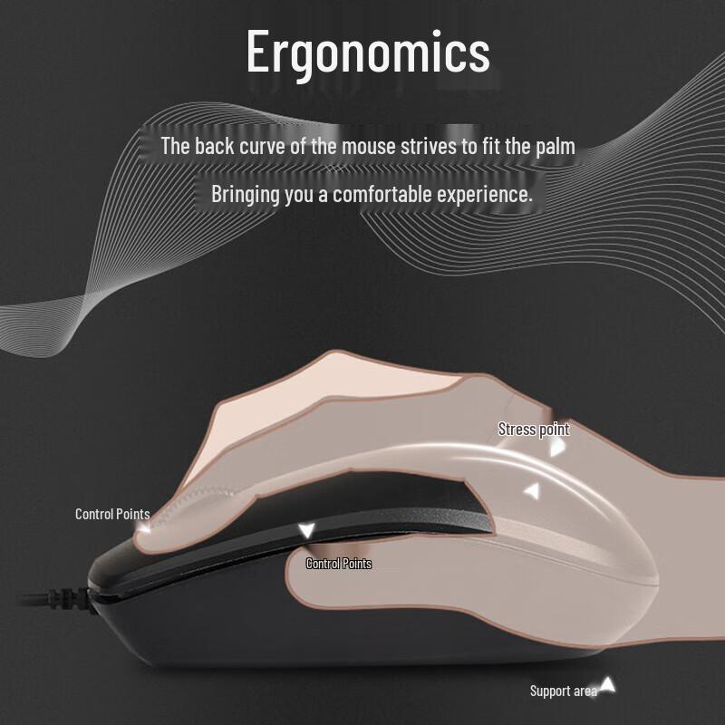 Lenovo Kabelgebundene Tastatur- und Maus-Kombination