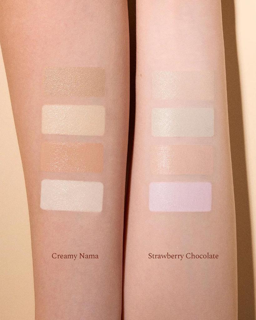 FLOWER KNOWS THE SWEETIE BEAR 4-Color Concealer Brighten Palette Covering Dark Circles Full Coverage Contouring Foundation