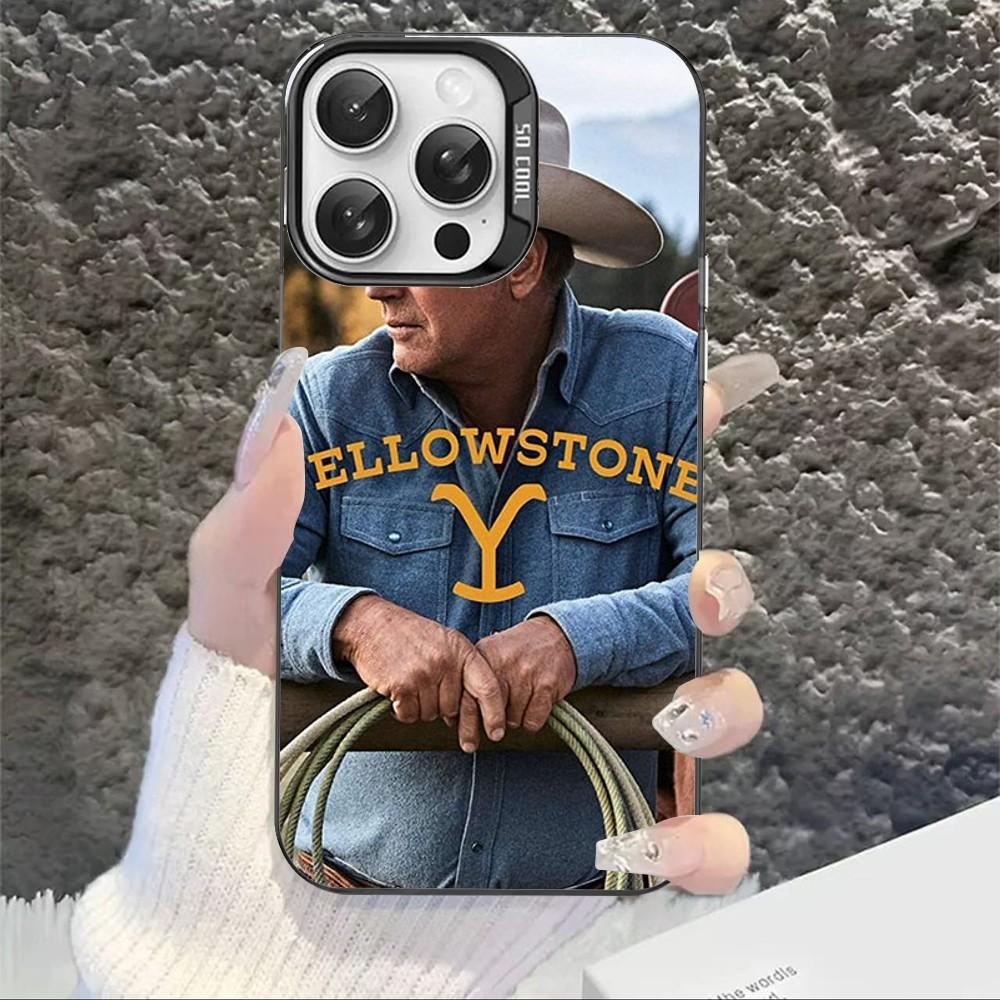 American TV Series Yellowstone Phone Case For IPhone 16 15 14 13 12 11 Pro Max X XR XSMAX 8 7 Plus Matte Shockproof Back Cover