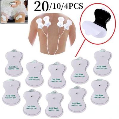 Elektrodenpads 4/10/20 Stück, Akupunktur, Digitaltherapie, Massagegerät, Akupunktur, Gesundheitspads, Ersatz