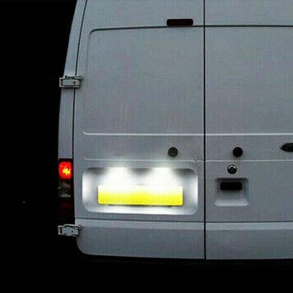 2PCS LED License Plate Lights Universal Car Truck RV Trailer Van Licenses Taillight Waterproof Rear Lamps Tools Accessories