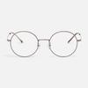 Byumaeb Artist_Full Titanium Ultra-Light Simple Round