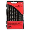 Vorstahl HSS-G M2 Turbo Metal Drill Bit Set, 10 Pcs, 1-10mm