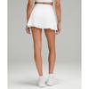Lululemon High Rise Pleated Tennis Skirt White
