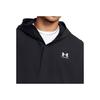 Under Armour Vibe Stormshell Hoodie With Small Logo Drop Shoulder Long Sleeve Sweatshirt Men sweatshirt Black 1386575-001