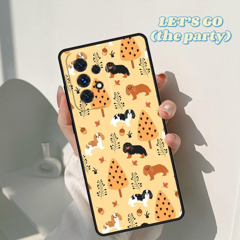 Cavalier King Charles Spaniel Phone Case For Samsung A42 A31 A40 A51 A71 A32 A80 A91 A52 A72 A73 A20e A21S A50 A70 A11 A12 Cover