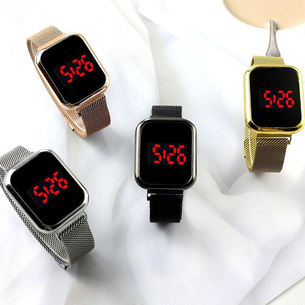 In-Stock Fashion LED Sports Watch with Magnetic Strap