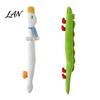 Molar Teeth Cleaning Toys for Dogs 40 Inch Extra Long Plush Squeaky Dog Toy, Soft Cartoon Crocodile Duck Durable Chew Companion Aggressive Chewers
