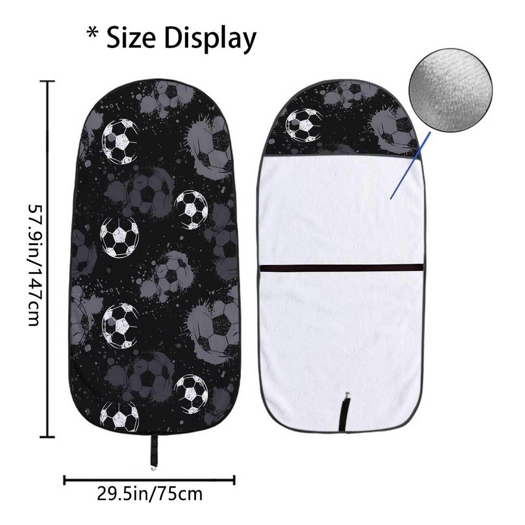 Universal Car Seat Towel Cover - All-Season Protector for Gym & Workout
