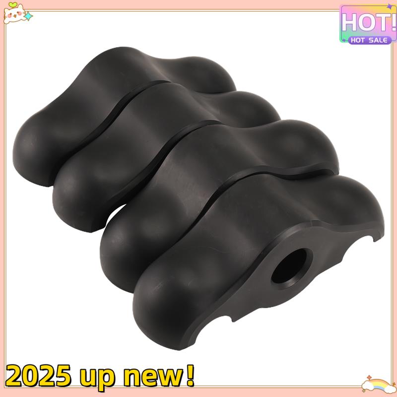 Стильные-Велотренажер Внутренний Велотренажер Амортизирующие Накладки на Ножки Снижение Шума и Противоскольжение Напольные Накладки на Ножки для Велотренажера Wahoo 4 ШТ.(Без мяча)