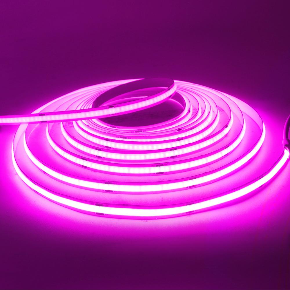 DC 12V COB Strip White/Pink/Red/Yellow/I Blue/Green 3MM 5MM 8MM Home Decor TV Backlight 0.5M 1M 4M 5M Flexible Ribbon Rope