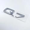 3D Krom Glanssvart ABS TDI TFSI Bil Bakemblem Klistremerke for Audi A1 A3 A4 A5 A6 A6L A7 A8 S3 S6 Q3 Q5 Q7 TT S RS