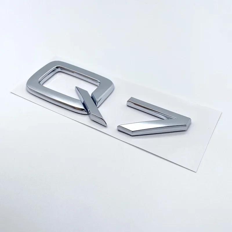 3D Krom Glanssvart ABS TDI TFSI Bil Bakemblem Klistremerke for Audi A1 A3 A4 A5 A6 A6L A7 A8 S3 S6 Q3 Q5 Q7 TT S RS