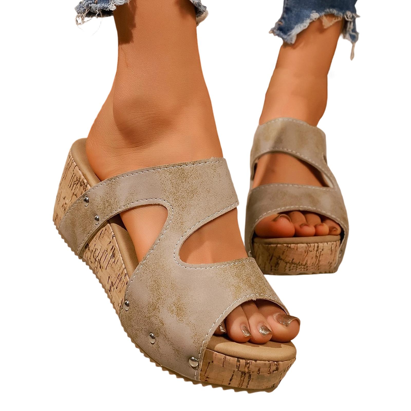 

Women s strappy high heels pointed-toe high heels fashionable high heels mid-heel, chunky heels 40 хакі