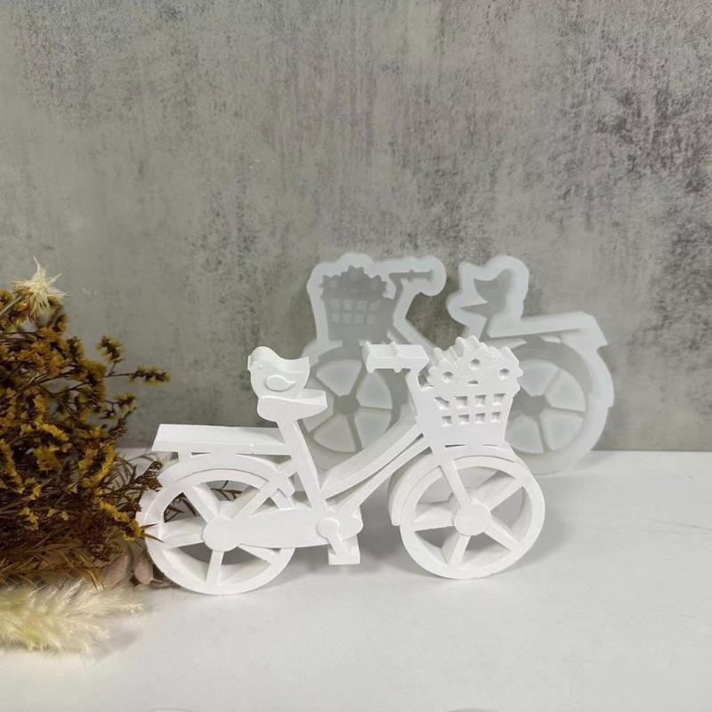 Silicone Mold for Bike Candle Ornaments  Bike Shaped Candle Decorations Silicone Mold for  Lovers and Collectors