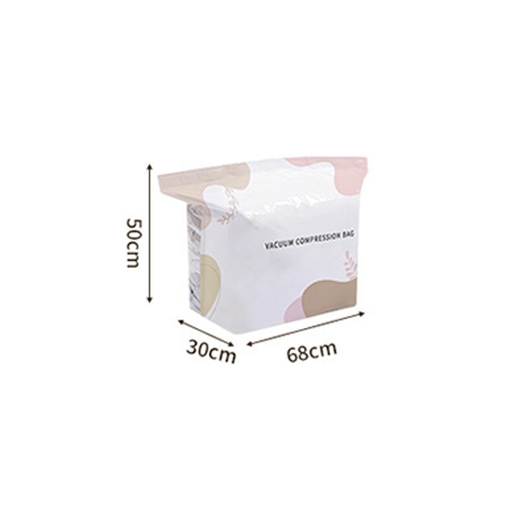 Cube Compression No-Pump Vacuum Bags Space Saving Storage Compression Bag  Travel Packing