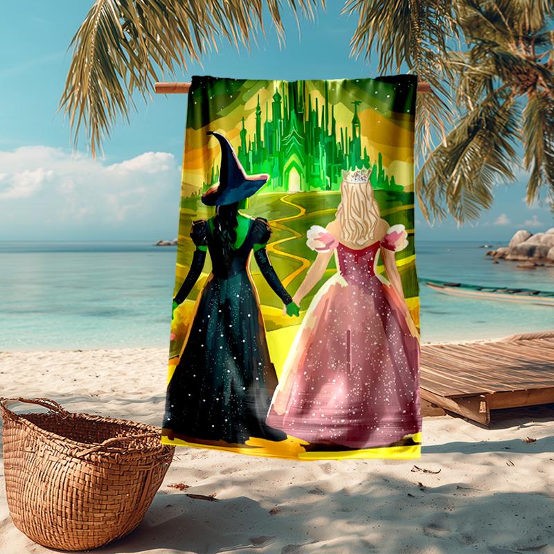 Wicked Fashion Beach Towel: Ideal for Summer Adventures Soft, Absorbent and Quick Drying Suitable for Swimming and Bathing