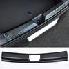 Car Modified For Volkswagen ID.4 - Steel Carbon Fiber Rear Trunk Ide Bumper Protector Cover Sill Guard