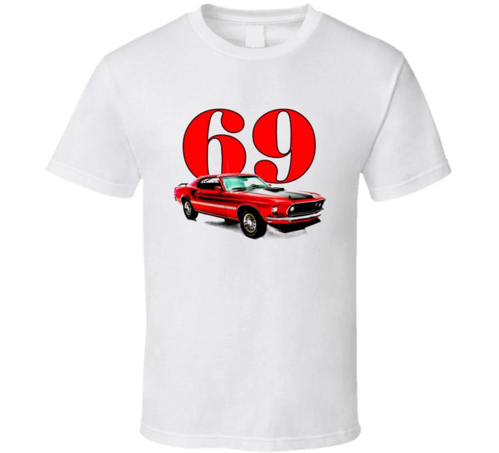 69 Mustang Mach 1 Fastback Musclecar Gift T Shirt M