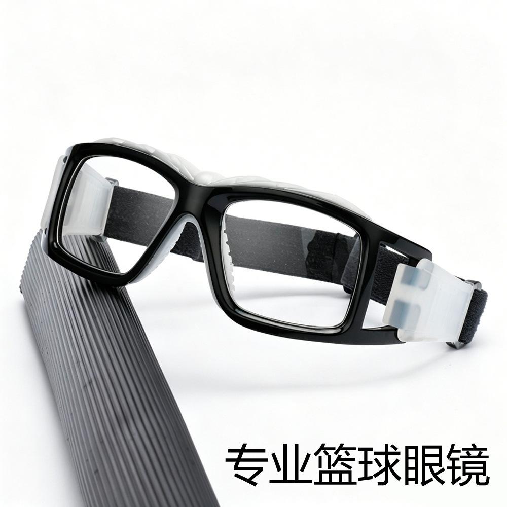 New069Basketball and soccer goggles, impact-resistant and anti-shock, badminton glasses, available with prescription lenses