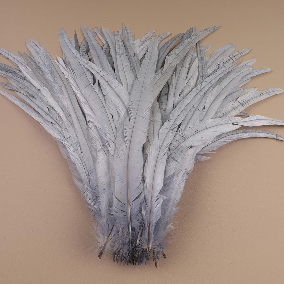 Rooster Feathers 35-40cm 40-45cm Handicraft Crafts DIY Natural Feather Handwork Party Plume Carnival Decoration