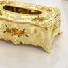 Creative European Square Rectangular Tissue Box Decorative Cover Bathroom Holder Car Office