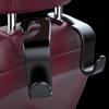 2pcs Creative Car Hook Seat Hanger Hooks Behind-seat Accessories Organizer Hook Bags Clothes Sundries Vehicle Interior Clip