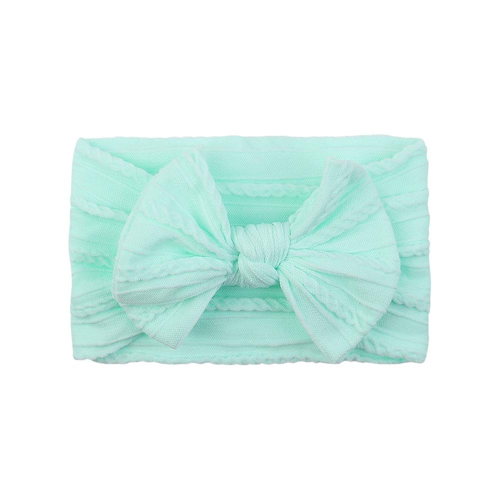 Baby Headband, Elastic Wide Brim Bow Children's Headband