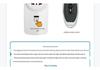 UK Wireless Remote Control Socket with Round SOS Remote, AC85V-250V