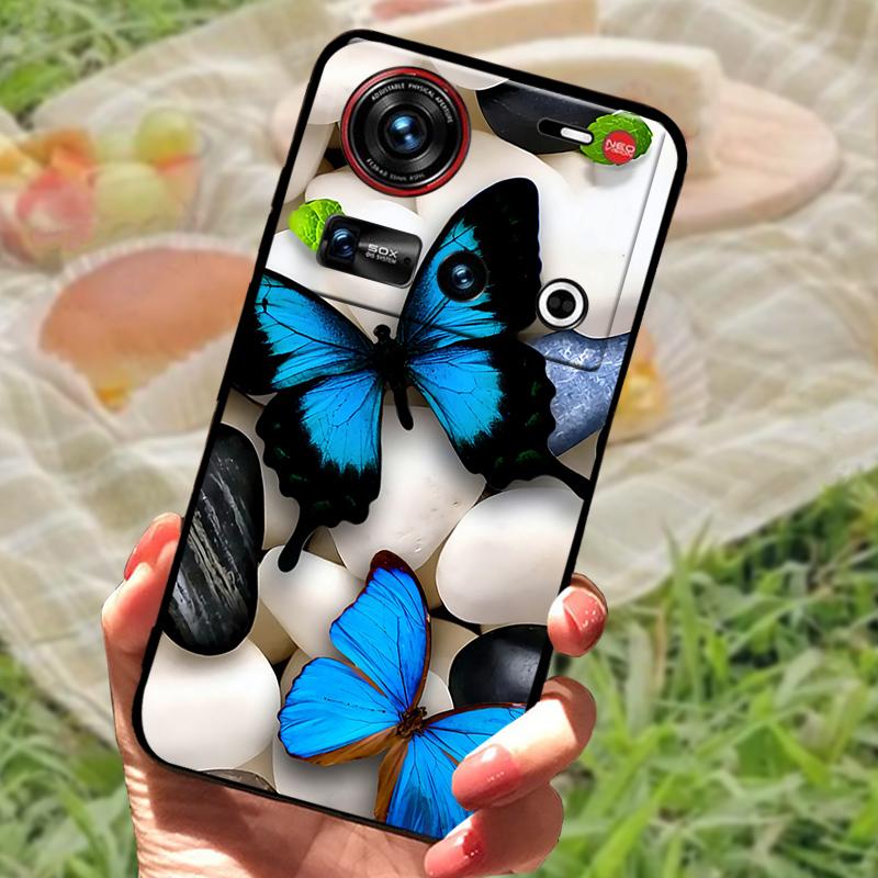 For Nubia Z70 Ultra Case Luxury Cute Cartoon Soft TPU Silicone Shockproof Coque For ZTE nubia Z70 Ultra Protective Fundas Cover