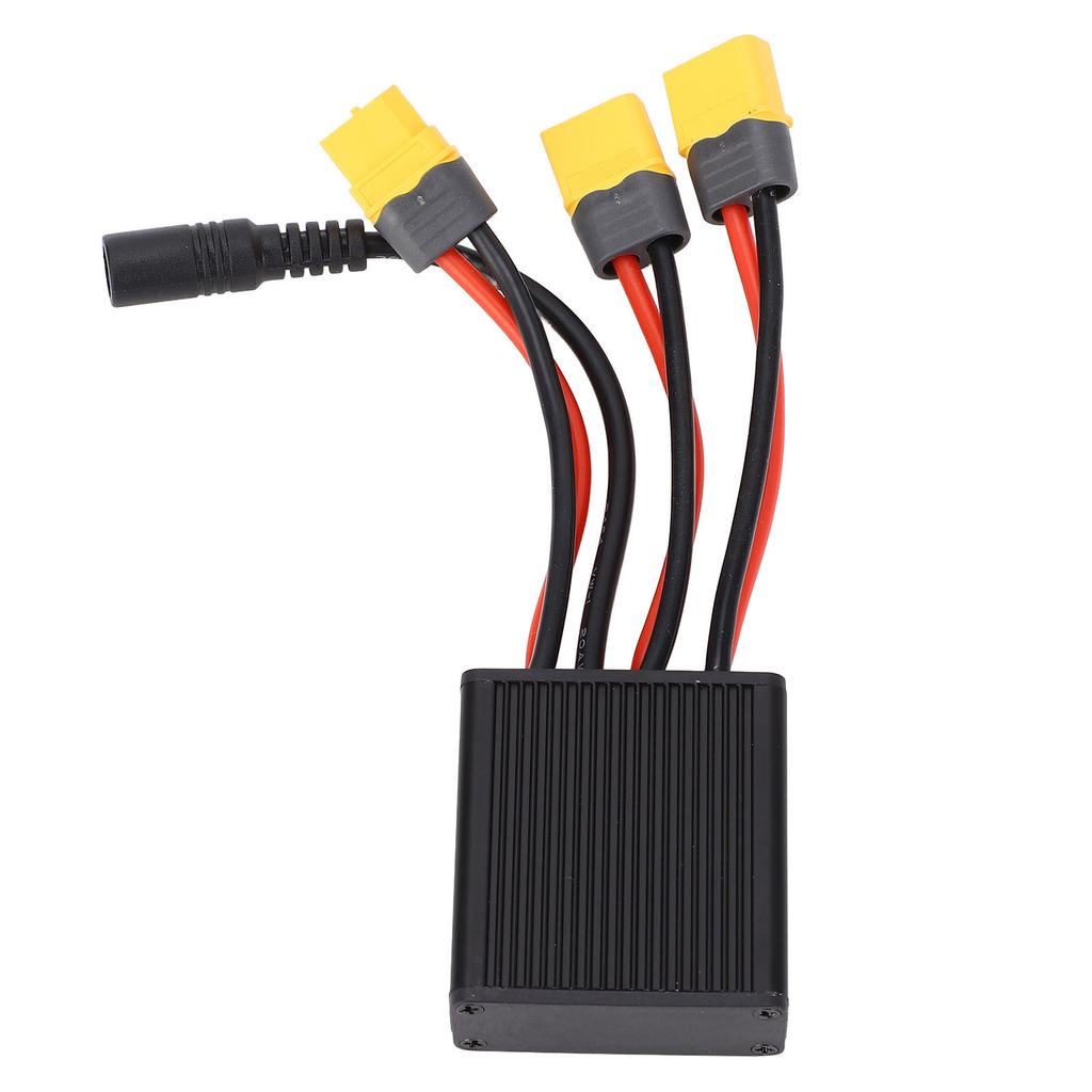 Dual Battery Parallel Module Adapter 20V‑72V Dual Battery Connector Adapter Increase Capacity Battery Discharge